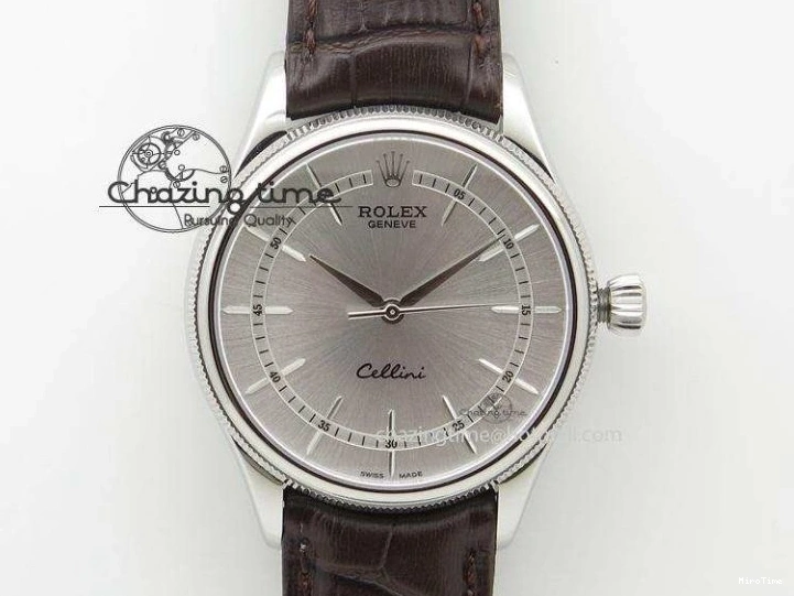 MiroTime 0701 DateJust Smooth Bezel SS Noob 1:1 Best Edition Gray Sticks Dial On Jubilee Bracelet A Packable 3505